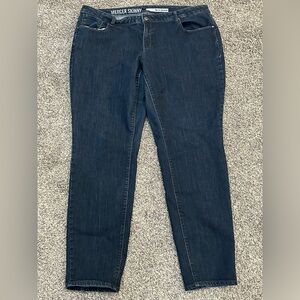 DKNY Women's Skinny Jeans - Deep Indigo